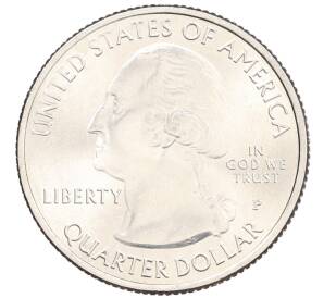 1/4 доллара (25 центов) 2016 года P США «Национальные парки — №35 Национальный парк Форт Молтри» — Фото №2