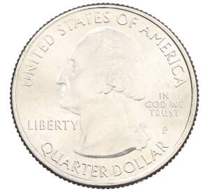 1/4 доллара (25 центов) 2016 года P США «Национальные парки — №35 Национальный парк Форт Молтри» — Фото №2