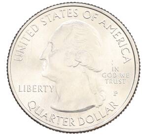 1/4 доллара (25 центов) 2016 года P США «Национальные парки — №35 Национальный парк Форт Молтри» — Фото №2