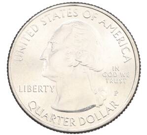 1/4 доллара (25 центов) 2016 года P США «Национальные парки — №35 Национальный парк Форт Молтри» — Фото №2