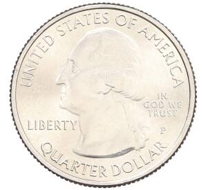 1/4 доллара (25 центов) 2016 года P США «Национальные парки — №35 Национальный парк Форт Молтри» — Фото №2