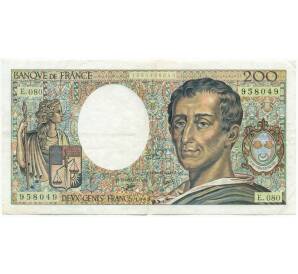 200 франков 1990 года Франция — Фото №1
