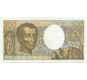 200 франков 1990 года Франция — Фото №2