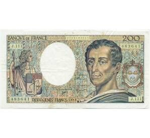 200 франков 1992 года Франция — Фото №1