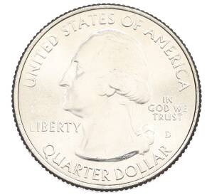 1/4 доллара (25 центов) 2014 года D США «Национальные парки — №25 Национальный парк Эверглейдс» — Фото №2