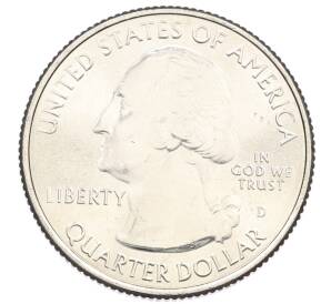 1/4 доллара (25 центов) 2014 года D США «Национальные парки — №25 Национальный парк Эверглейдс» — Фото №2