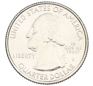 1/4 доллара (25 центов) 2017 года D США «Национальные парки — №37 Национальное историческое место Фредерика Дугласа»