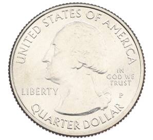 1/4 доллара (25 центов) 2019 года P США «Национальные парки — №46 Национальный исторический парк Лоуэлл» — Фото №2