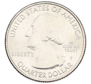 1/4 доллара (25 центов) 2019 года P США «Национальные парки — №46 Национальный исторический парк Лоуэлл» — Фото №2