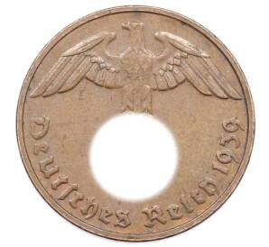 2 рейхспфеннига 1939 года G Германия — Фото №1