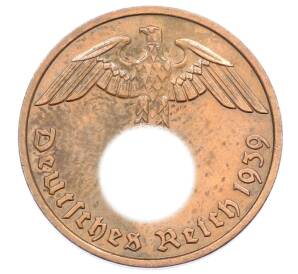 2 рейхспфеннига 1939 года E Германия — Фото №1