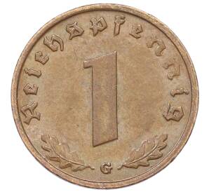 1 рейхспфенниг 1938 года G Германия — Фото №2