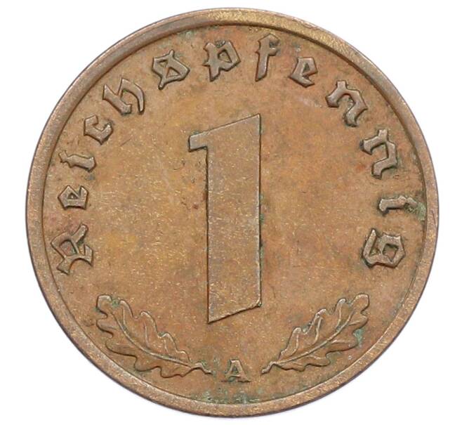 Монета 1 рейхспфенниг 1939 года A Германия (Артикул: K10-3944) — Фото №2