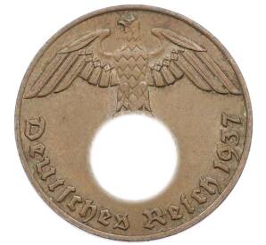 1 рейхспфенниг 1937 года J Германия — Фото №1