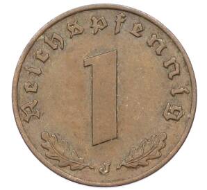 1 рейхспфенниг 1937 года J Германия — Фото №2