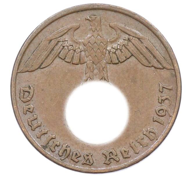 Монета 1 рейхспфенниг 1937 года A Германия (Артикул: K10-3947) — Фото №1