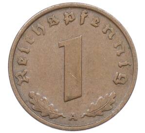 1 рейхспфенниг 1937 года A Германия — Фото №2