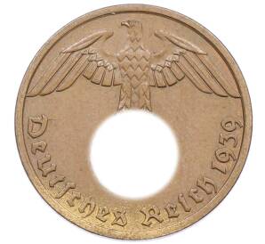 1 рейхспфенниг 1939 года A Германия