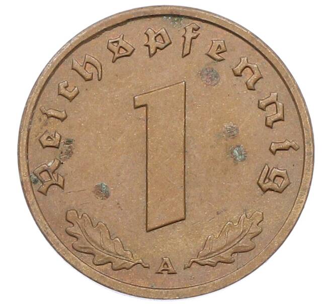 Монета 1 рейхспфенниг 1939 года A Германия (Артикул: K10-3951) — Фото №2
