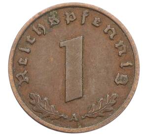 1 рейхспфенниг 1938 года A Германия — Фото №2
