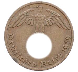 1 рейхспфенниг 1939 года E Германия — Фото №1