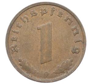 1 рейхспфенниг 1939 года G Германия — Фото №2