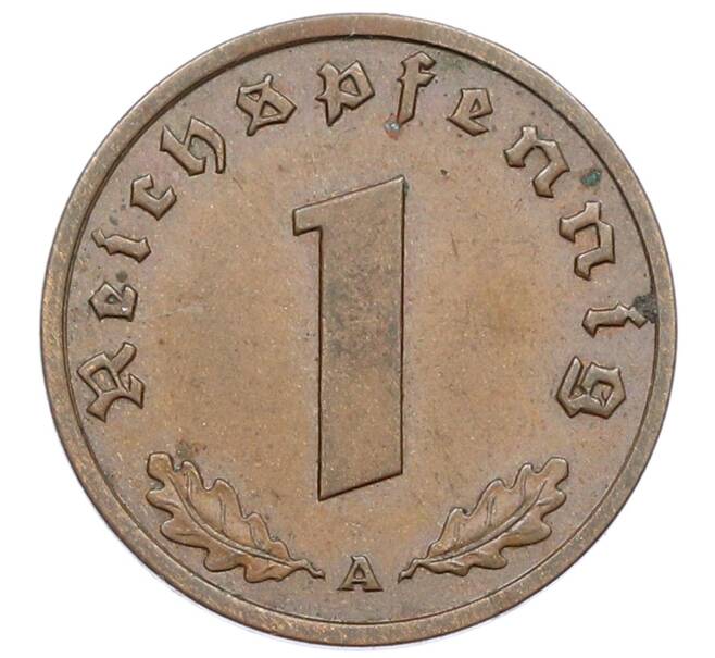 Монета 1 рейхспфенниг 1939 года A Германия (Артикул: K10-3960) — Фото №2