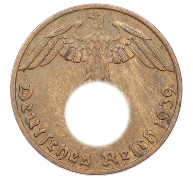 Монета 1 рейхспфенниг 1939 года J Германия (Артикул: K10-3965) — Фото №1