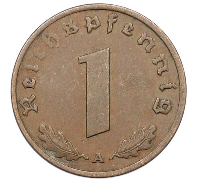 Монета 1 рейхспфенниг 1937 года A Германия (Артикул: K10-3967) — Фото №2