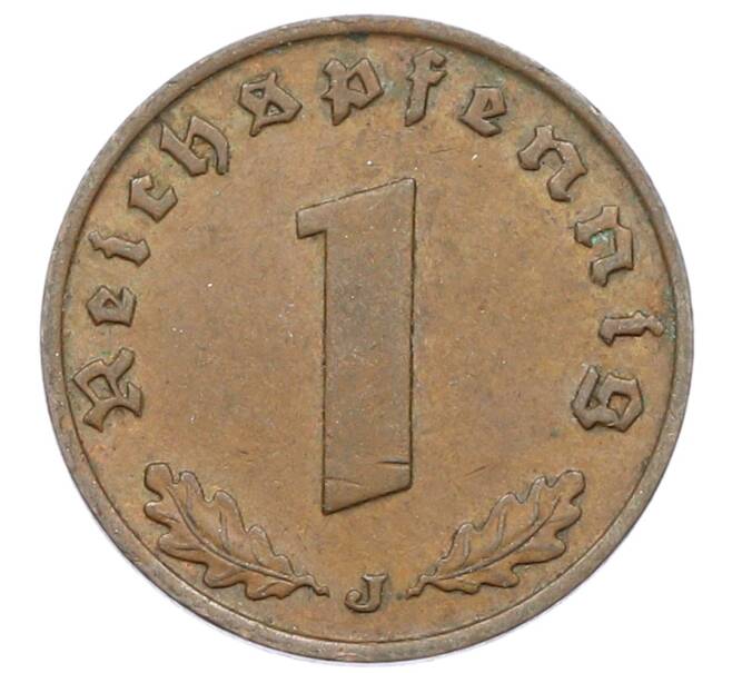 Монета 1 рейхспфенниг 1937 года J Германия (Артикул: K10-3969) — Фото №2