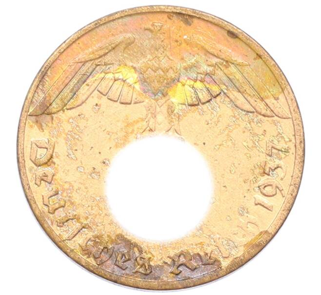 Монета 1 рейхспфенниг 1937 года A Германия (Артикул: K10-3973) — Фото №1