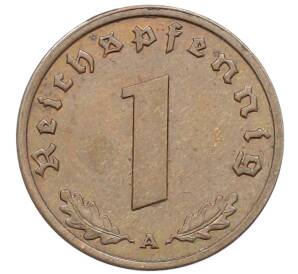 1 рейхспфенниг 1940 года A Германия — Фото №2