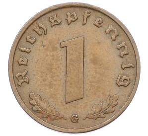 1 рейхспфенниг 1938 года G Германия — Фото №2