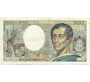 200 франков 1992 года Франция — Фото №1