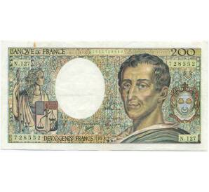 200 франков 1992 года Франция — Фото №1