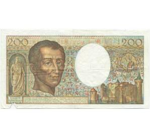 200 франков 1988 года Франция — Фото №2