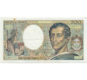 200 франков 1992 года Франция — Фото №1