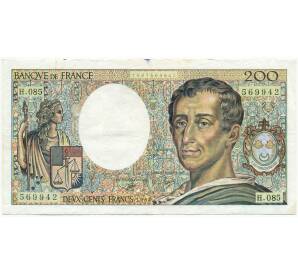 200 франков 1990 года Франция