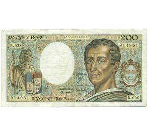 200 франков 1985 года Франция — Фото №1