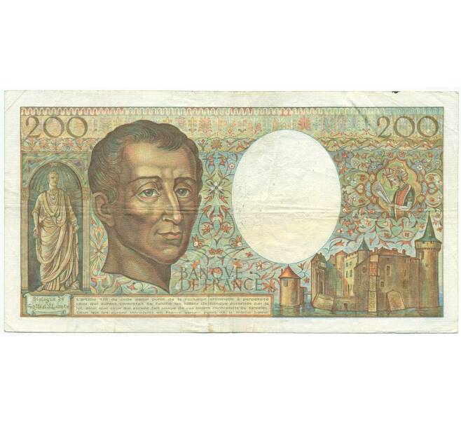 Банкнота 200 франков 1985 года Франция (Артикул: K10-3873) — Фото №2