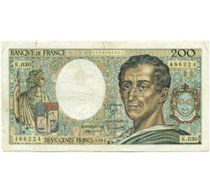 200 франков 1985 года Франция — Фото №1