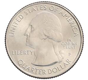 1/4 доллара (25 центов) 2021 года P США «Национальные парки — №56 Национальное историческое место Пилоты из Таскиги» — Фото №2