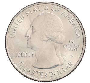 1/4 доллара (25 центов) 2021 года P США «Национальные парки — №56 Национальное историческое место Пилоты из Таскиги» — Фото №2