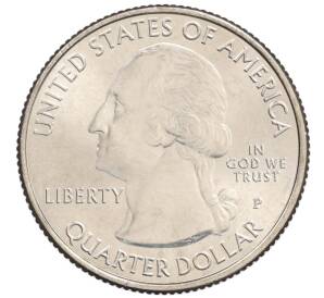 1/4 доллара (25 центов) 2014 года P США «Национальные парки — №22 Национальный парк Шенандоа» — Фото №2