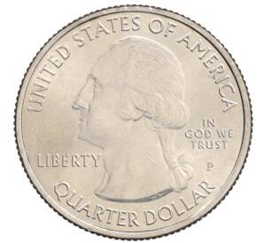 1/4 доллара (25 центов) 2014 года P США «Национальные парки — №22 Национальный парк Шенандоа» — Фото №2