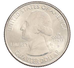 1/4 доллара (25 центов) 2014 года P США «Национальные парки — №22 Национальный парк Шенандоа» — Фото №2