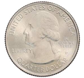 1/4 доллара (25 центов) 2012 года P США «Национальные парки — №15 Национальный парк Денали» — Фото №2