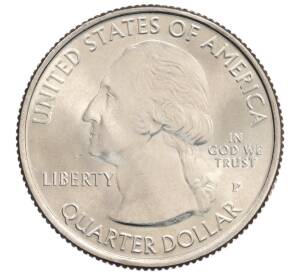 1/4 доллара (25 центов) 2012 года P США «Национальные парки — №15 Национальный парк Денали» — Фото №2