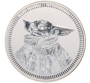 2 доллара 2023 года Ниуэ «Звездные войны — Грогу» — Фото №1