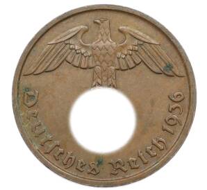 2 рейхспфеннига 1936 года D Германия — Фото №1